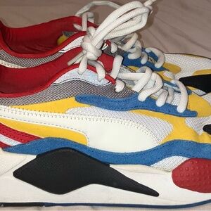 Puma Men’s Multicolor Sneakers - Red, Yellow, Blue, Black  !Accepting Offers!